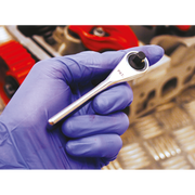 Sealey Premier Micro Ratchet Wrench 1/4"Sq Drive 100mm