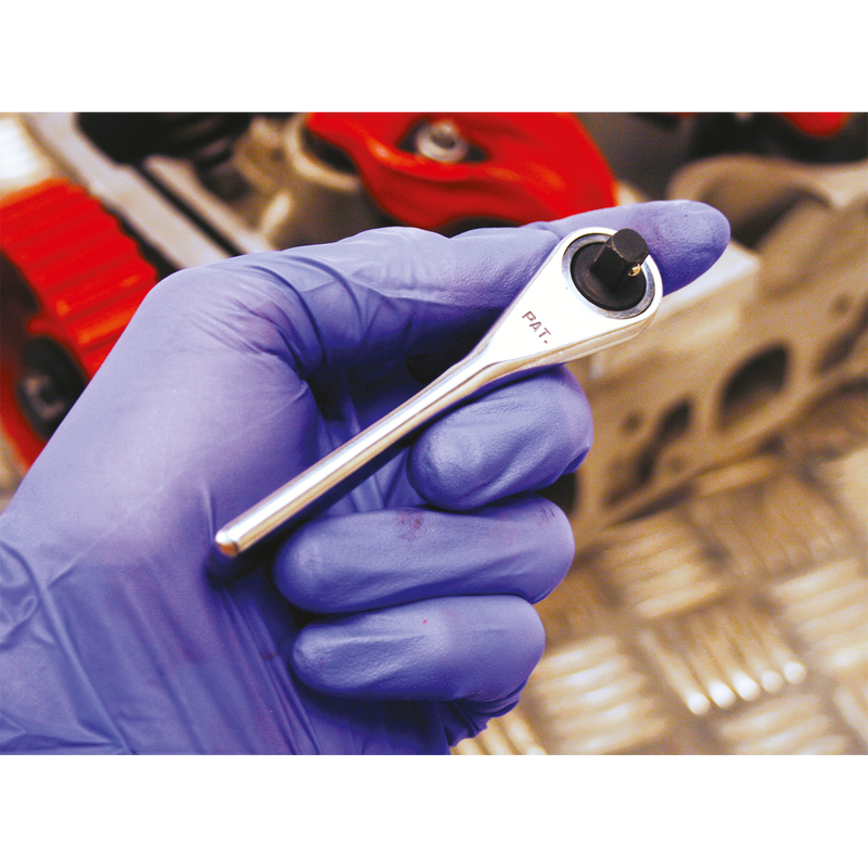 Sealey Premier Micro Ratchet Wrench 1/4"Sq Drive 100mm