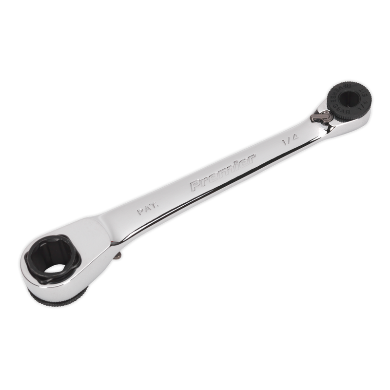 Sealey Premier 72-Tooth Reversible Ratchet Spanner 120mm