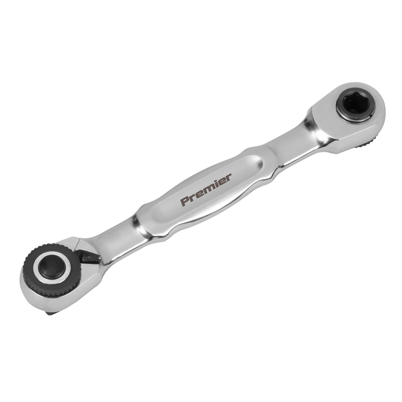 Sealey Premier Platinum 1/4" Ratchet Bit Driver & Wrench AK6972