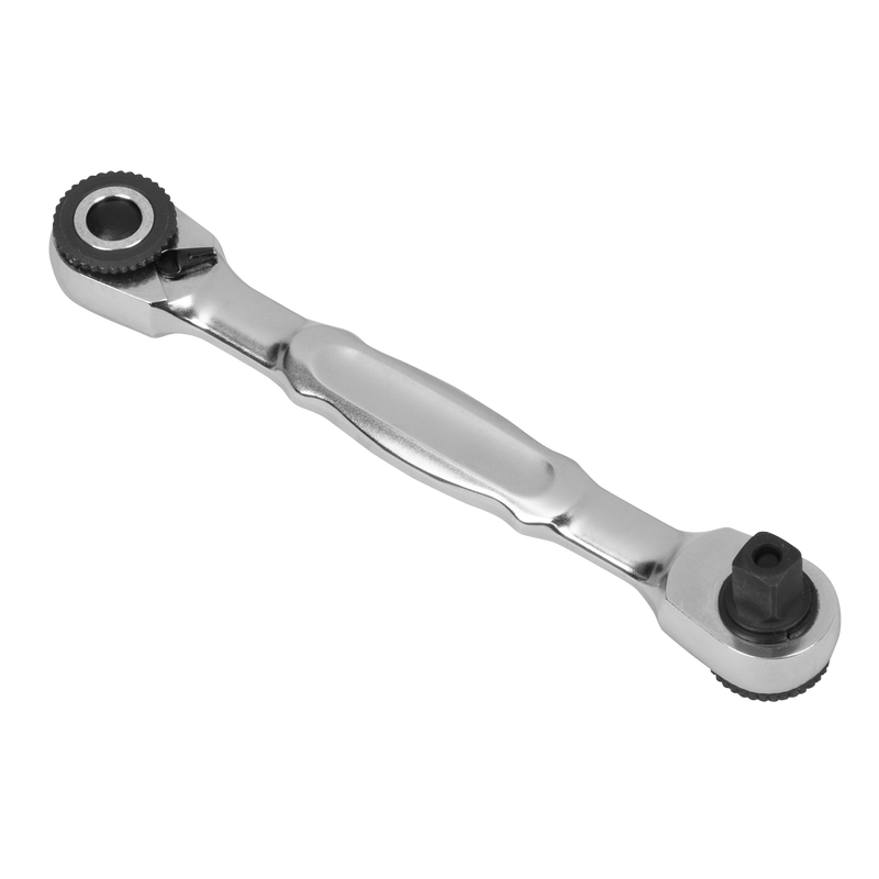Sealey Premier Platinum 1/4" Ratchet Bit Driver & Wrench AK6972