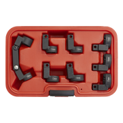 Sealey Injector Pipe Socket Set 3/8"Sq Drive 9 Piece