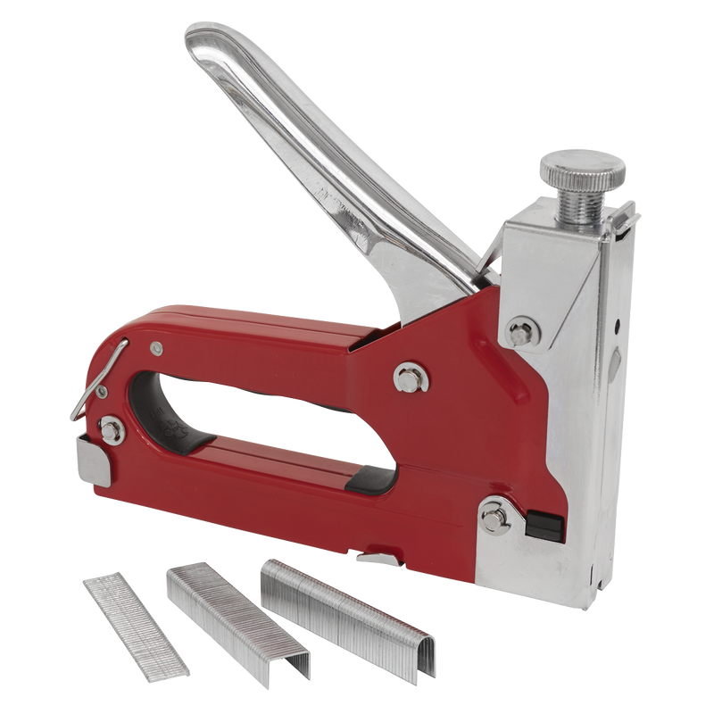 Sealey Staple & Brad Nail Gun AK7061 3-in-1 Heavy Duty