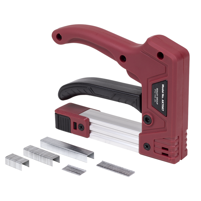 Sealey Premier Heavy-Duty Staple & Brad Nail Gun AK7067
