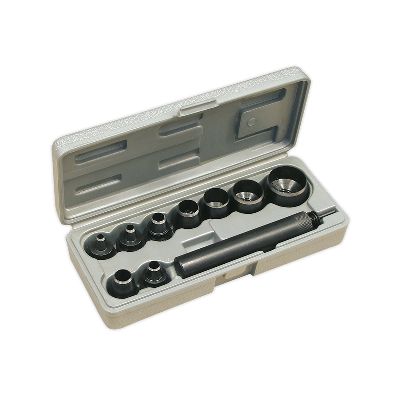 Sealey Gasket Punch Set 10 Piece, Carbon Steel, Ø5-Ø32mm