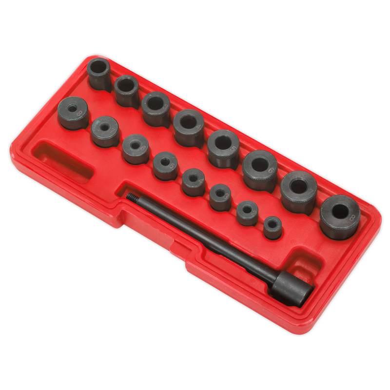 Sealey Universal Clutch Aligning Tool Set 17 Piece