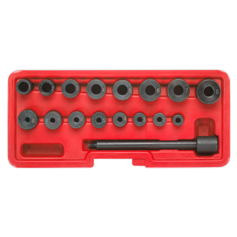 Sealey Universal Clutch Aligning Tool Set 17 Piece