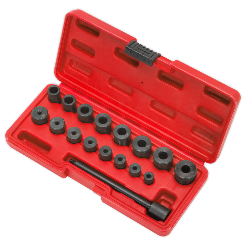 Sealey Universal Clutch Aligning Tool Set 17 Piece