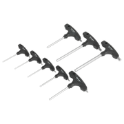 Sealey Premier T-Handle Hex Key Set 8 Piece 125-220mm