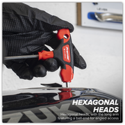 Sealey Premier T-Handle Ball-End Hex Key Set 8 Piece