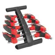 Sealey Premier T-Handle Ball-End Hex Key Set 8 Piece
