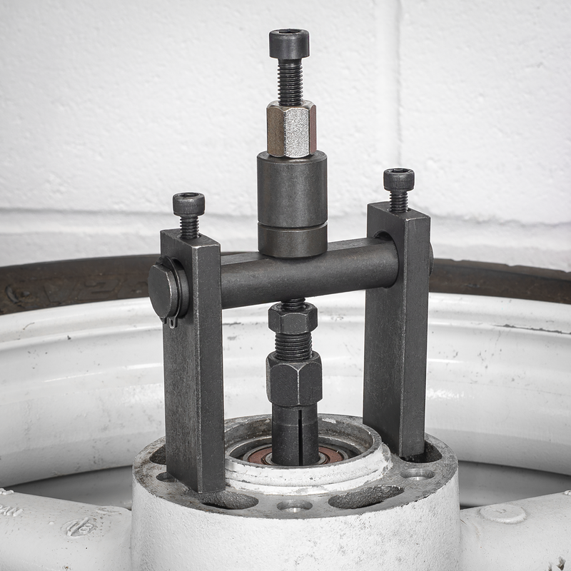 Sealey Bridge Bearing Puller Set 10 Piece, Collet Diameter 8-27mm