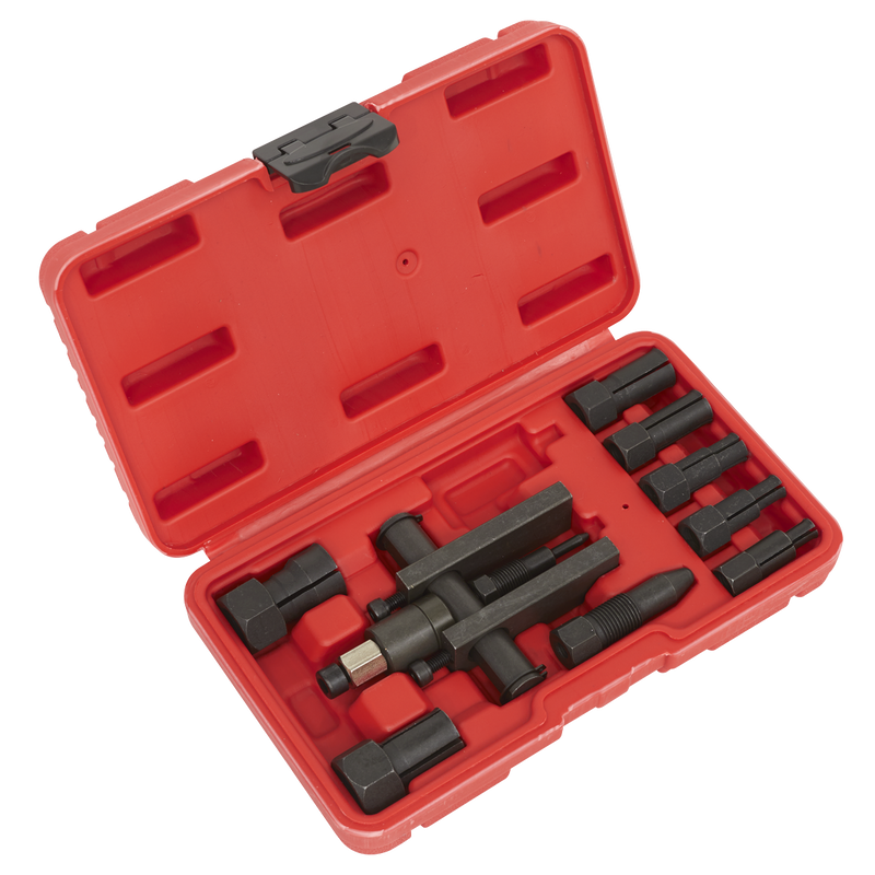 Sealey Bridge Bearing Puller Set 10 Piece, Collet Diameter 8-27mm