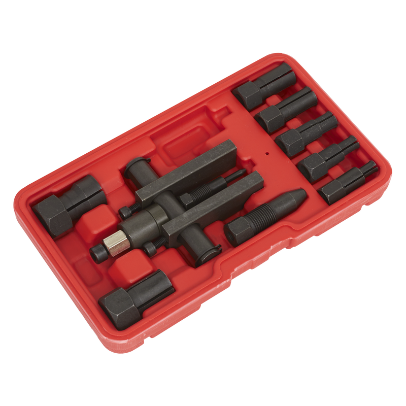 Sealey Bridge Bearing Puller Set 10 Piece, Collet Diameter 8-27mm