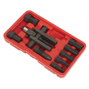 Sealey Bridge Bearing Puller Set 10 Piece, Collet Diameter 8-27mm