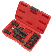 Sealey Bridge Bearing Puller Set 10 Piece, Collet Diameter 8-27mm