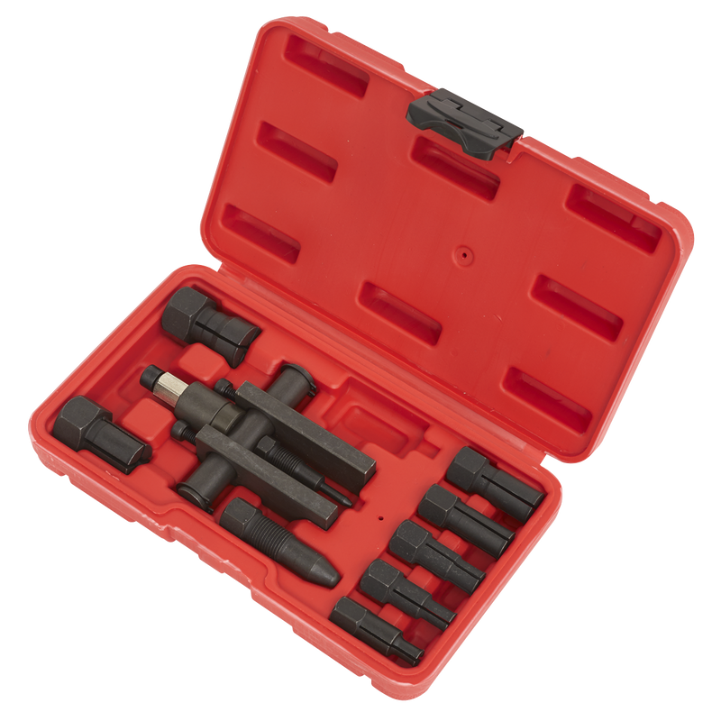 Sealey Bridge Bearing Puller Set 10 Piece, Collet Diameter 8-27mm