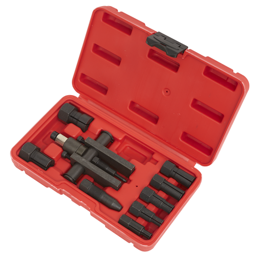 Sealey Bridge Bearing Puller Set 10 Piece, Collet Diameter 8-27mm