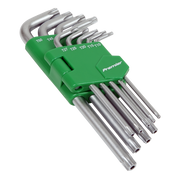 Sealey Premier Key Set 9 Piece AK7162 Chrome Vanadium Steel