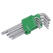 Sealey Premier Key Set 9 Piece AK7162 Chrome Vanadium Steel