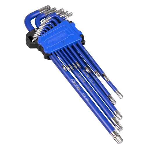 Sealey Premier Extra-Long TRX-Star Key Set 13 Piece, 55-230mm