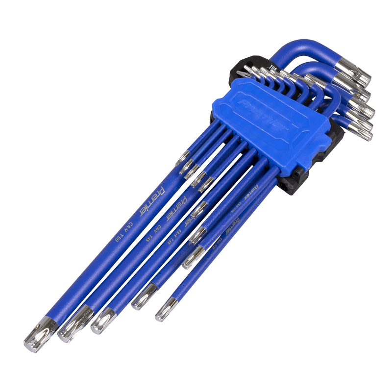 Sealey Premier Extra-Long TRX-Star Key Set 13 Piece, 55-230mm
