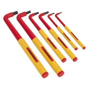 Sealey Premier Hex Key Set 6 Piece - VDE Approved, Sizes 2.5-8mm
