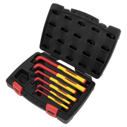 Sealey Premier Hex Key Set 6 Piece - VDE Approved, Sizes 2.5-8mm