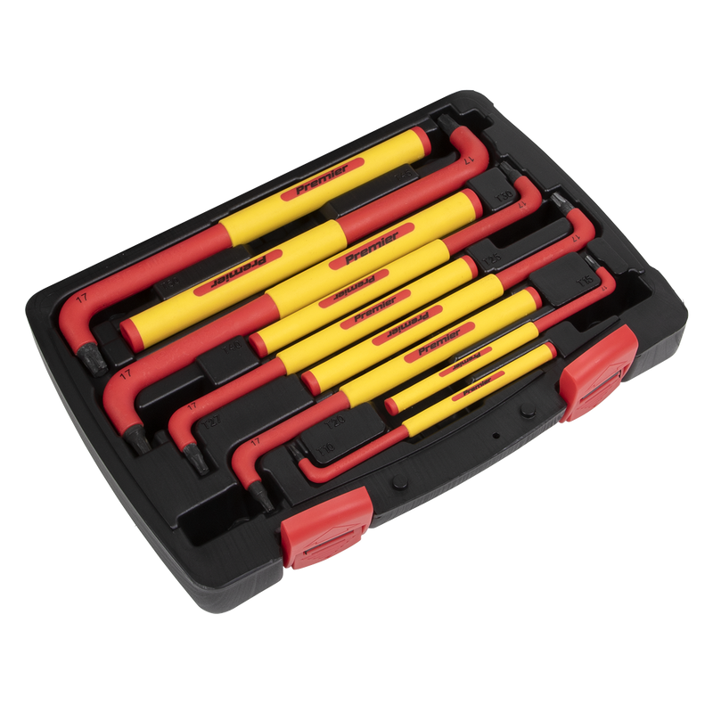 Sealey Premier Key Set 9 Piece AK7178 - VDE Approved Insulated Tools