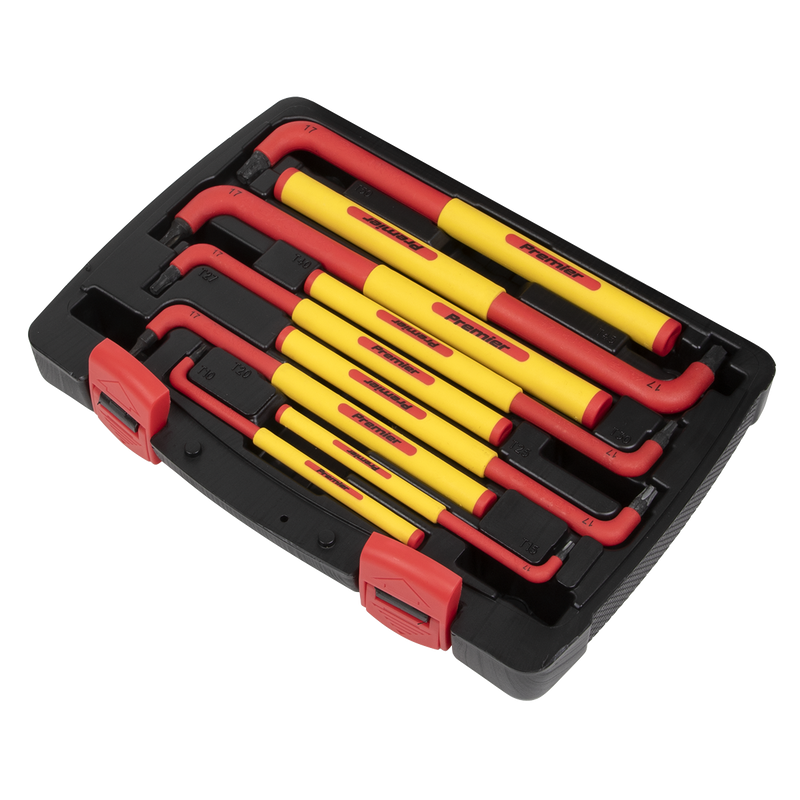 Sealey Premier Key Set 9 Piece AK7178 - VDE Approved Insulated Tools