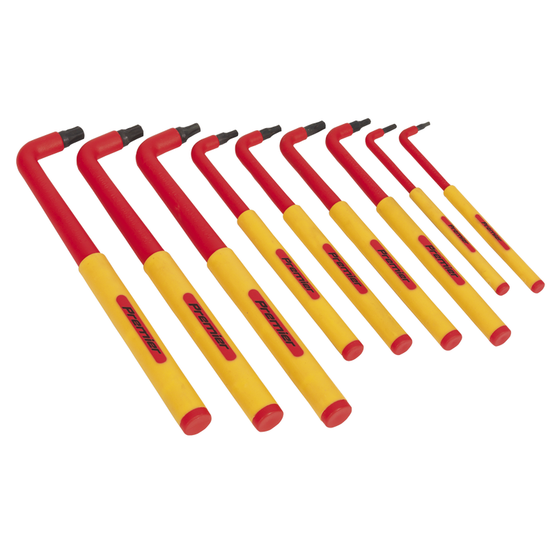 Sealey Premier Key Set 9 Piece AK7178 - VDE Approved Insulated Tools