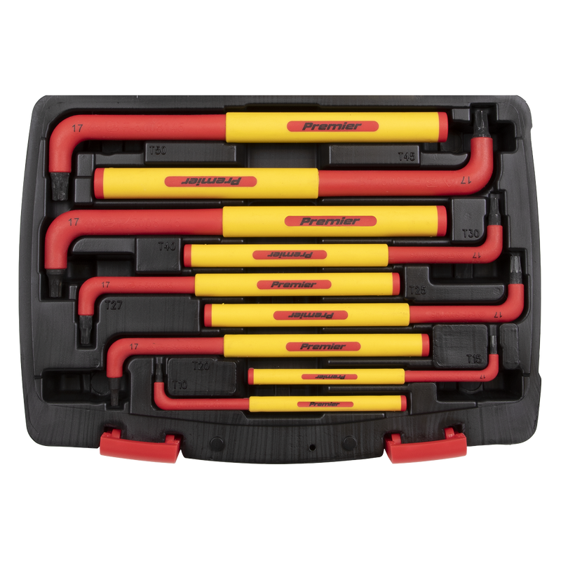 Sealey Premier Key Set 9 Piece AK7178 - VDE Approved Insulated Tools