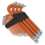 Sealey Premier Hex Key Set 13 Piece Anti-Slip Ball-End AK71870