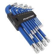 Sealey Premier Key Set 13 Piece AK7188 Anti-Slip Chrome Vanadium Steel