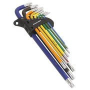 Sealey Premier Key Set 9 Piece AK7194, Length 90-230mm