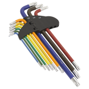 Sealey Premier Key Set 9 Piece AK7194, Length 90-230mm