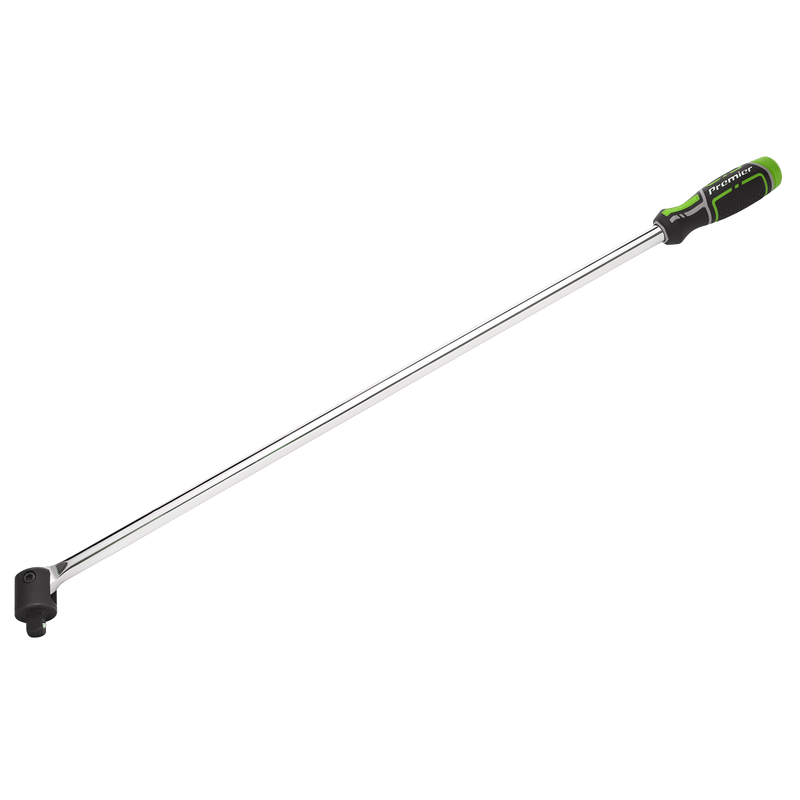 Sealey Premier Breaker Bar 1/2"Sq Drive 600mm Hi-Vis Green