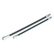 Sealey Premier Flexible Extension Adaptor Set 1/4"Sq & 3/8"Sq 2 Piece