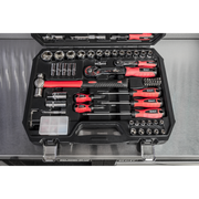 Sealey Mechanic's Tool Kit 100 Piece with 1/4" & 1/2" Drive