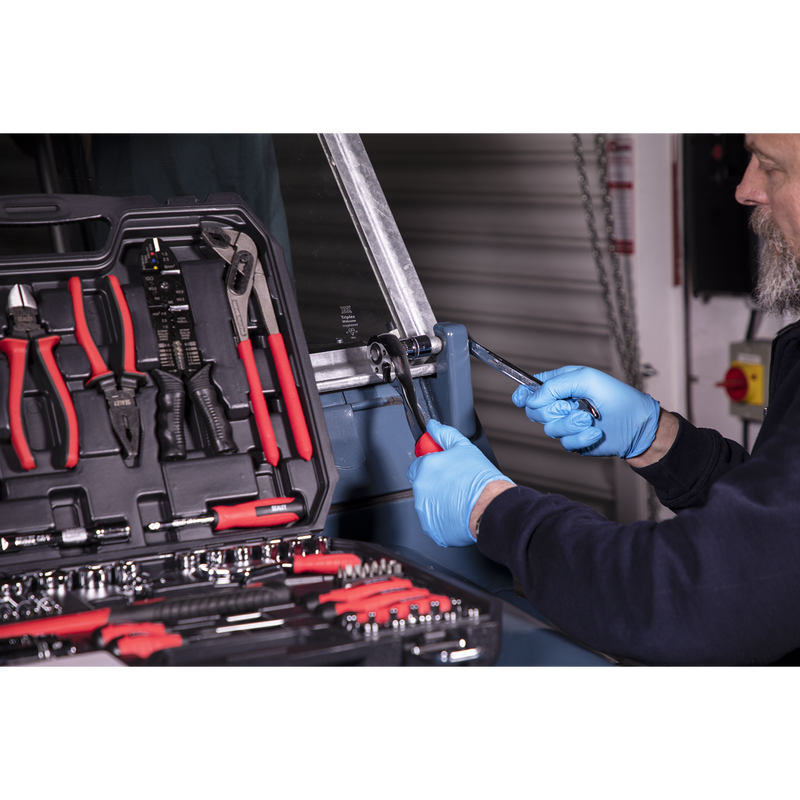 Sealey Mechanic's Tool Kit 100 Piece with 1/4" & 1/2" Drive