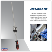 Sealey Premier WheelEazy™ Wheel Fitting Tool AK7500 0.68kg