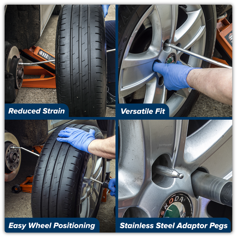 Sealey Premier WheelEazy™ Wheel Fitting Tool AK7500 0.68kg
