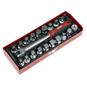 Sealey Oil Drain Plug Key Set 20 Piece 3/8"Sq Drive