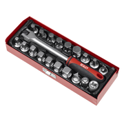 Sealey Oil Drain Plug Key Set 20 Piece 3/8"Sq Drive
