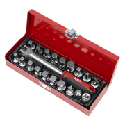 Sealey Oil Drain Plug Key Set 20 Piece 3/8"Sq Drive
