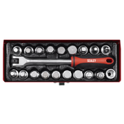 Sealey Oil Drain Plug Key Set 20 Piece 3/8"Sq Drive