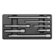 Sealey Premier Extension Bar Set 7 Piece 1/4", 3/8" & 1/2"Sq Drive