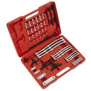 Sealey Reversible Triple Leg Puller Set 4 Piece - 65mm to 220mm Reach