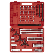 Sealey Reversible Triple Leg Puller Set 4 Piece - 65mm to 220mm Reach