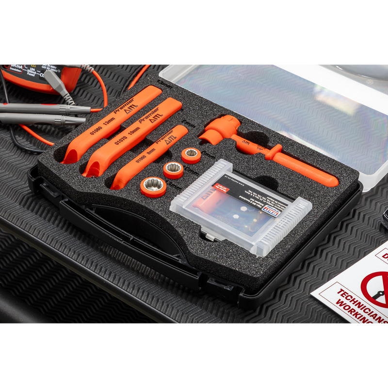 Sealey Premier Hybrid Vehicle Battery Tool Kit 19 Piece AK7911